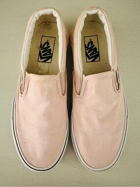 Vans Slip-On Sneakers Pink Canvas